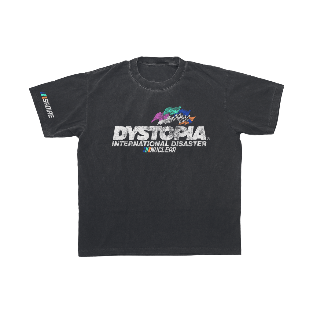 Dystopia Vintage Black Tee