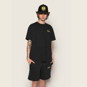 Dystopia Vintage Black Tee